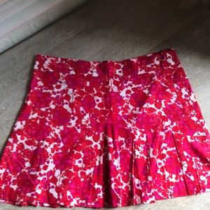 Diane Von Furstenberg Pleated Mini Skirt